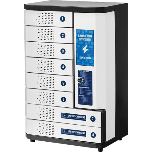 KwikBoost&reg; 8-Bay Self-Service Charging Locker Air Extreme Inc.