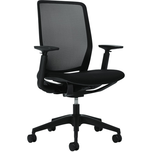 Kody High-Back Synchro-Tilter Chair, Mesh, Black, 300 lbs. Capacity Air Extreme Inc.