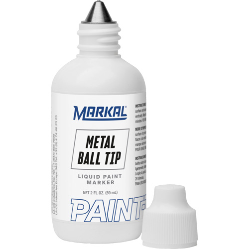 Paint-Riter&reg; Metal Ball Tip, Liquid, White Air Extreme Inc.
