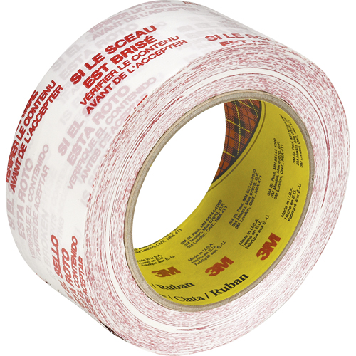 Scotch&reg; 3771 Box Sealing Tape with Message, Hot Melt Adhesive, 2 mils, 48 mm (1-22/25") x 100 m (328') Air Extreme Inc.