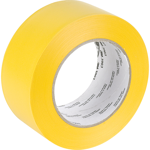 3903 Vinyl Duct Tape, 50 mm (2") W x 45.5 m (149.25') L, 6.3 mils, Yellow Air Extreme Inc.