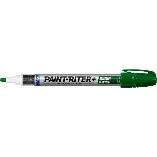 Marqueur &agrave; peinture nettoyable au d&eacute;tergent Paint-Riter+, Liquide, Vert Air Extreme Inc.