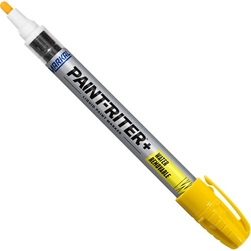 Marqueur &agrave; la peinture nettoyable &agrave; l'eau Paint-Riter+, Liquide, Jaune Air Extreme Inc.