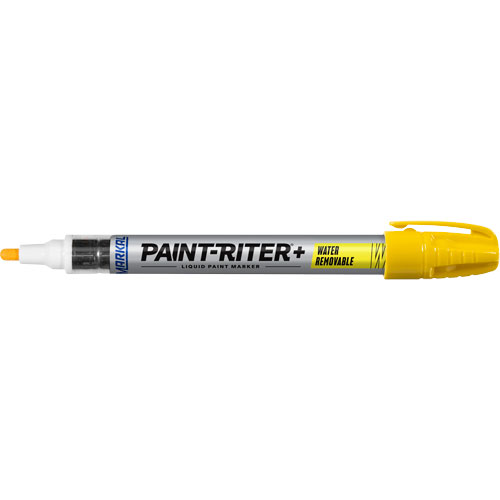Marqueur &agrave; la peinture nettoyable &agrave; l'eau Paint-Riter+, Liquide, Jaune Air Extreme Inc.