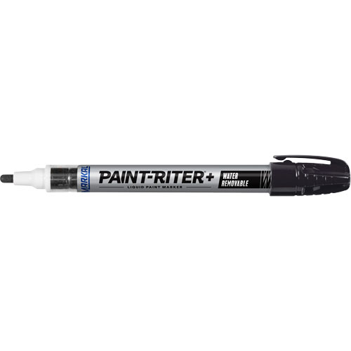 Paint-Riter&reg;+ Water Removable Paint Marker, Liquid, Black Air Extreme Inc.
