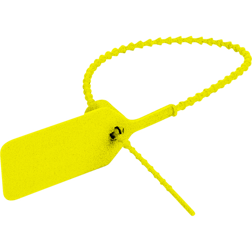 Pull-Tite II Embossed Security Seal – Sealed Do Not Remove, 9", Plastic, Pull-Through Air Extreme Inc.