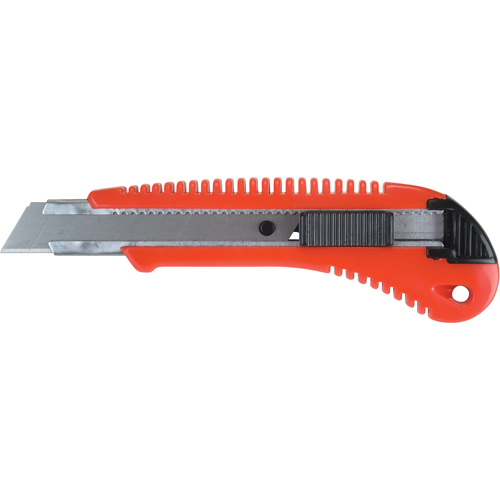 Couteau professionnel ATK300, 18 mm, Acier au carbone, Prise en Plastique Air Extreme Inc.