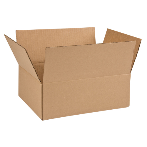 Corrugated Box, 12" L x 9" W x 4" H, Flute C Air Extreme Inc.