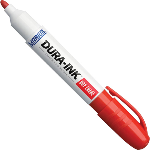 Marqueurs &agrave; essuyage &agrave; sec Dura-Ink, Rouge, Pointe Ronde Air Extreme Inc.