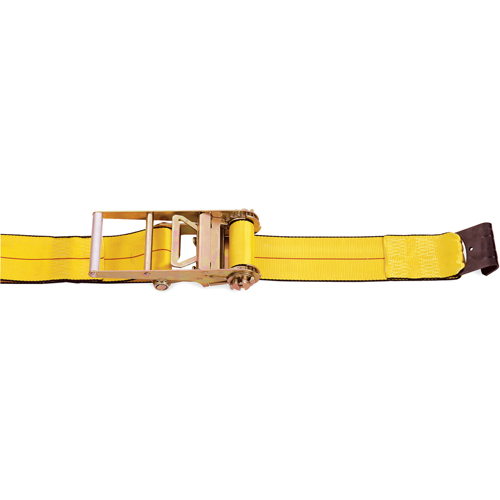 Ratchet Straps, Flat Hook, 4" W x 30' L, 5400 lbs. (2450 kg) Working Load Limit Air Extreme Inc.