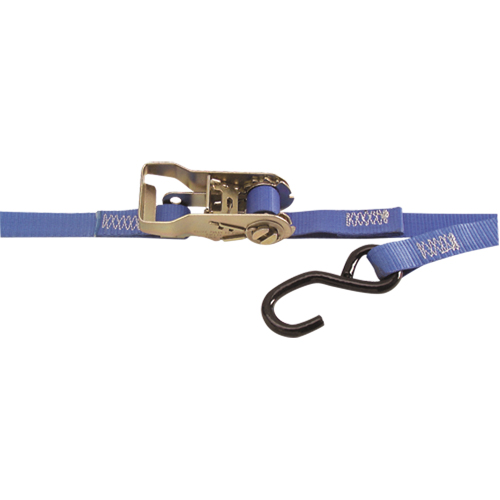Heavy-Duty Utility Straps, S-Hook, 1" W x 15' L, 500 lbs. (230 kg) Working Load Limit Air Extreme Inc.
