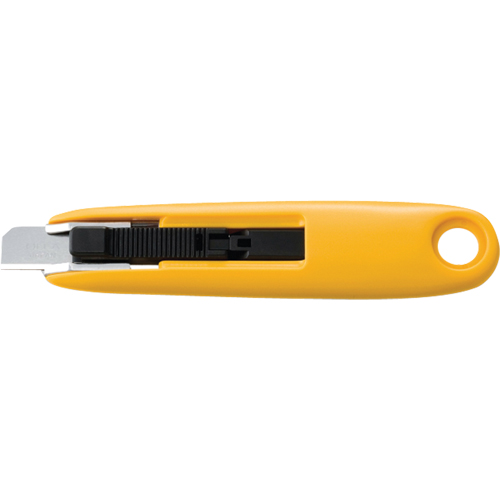 Compact Self-Retracting Safety Knife, 11 mm, Carbon Steel, Plastic Handle Air Extreme Inc.