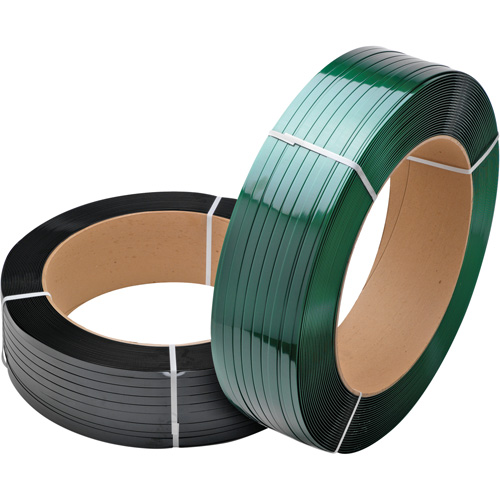 Green Strapping, Polyester, 3/4" W x 3000' L, Green, Machine Grade Air Extreme Inc.