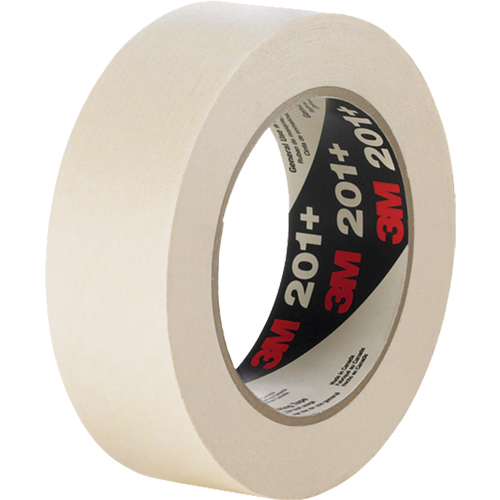 201+ General Use Masking Tape, 24 mm (1") x 55 m (180'), Tan Air Extreme Inc.