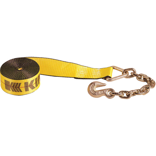 Winch Strap with Chain Anchor Air Extreme Inc.