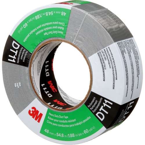DT11 Heavy-Duty Duct Tape, 11 mils, Silver, 48 mm (2") x 55 m (180') Air Extreme Inc.