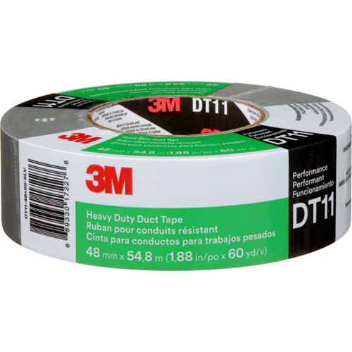 DT11 Heavy-Duty Duct Tape, 11 mils, Silver, 48 mm (2") x 55 m (180') Air Extreme Inc.