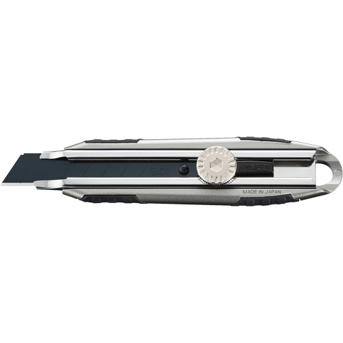 Knife with Ratchet Lock, 18 mm, Carbon Steel, Heavy-Duty, Aluminum Handle Air Extreme Inc.