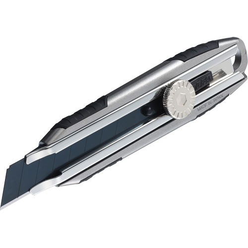 Knife with Ratchet Lock, 18 mm, Carbon Steel, Heavy-Duty, Aluminum Handle Air Extreme Inc.