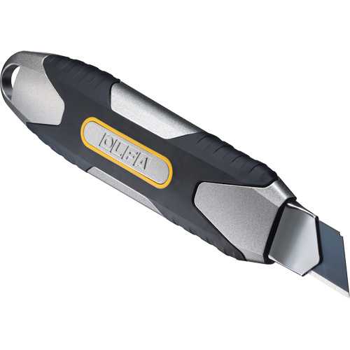 Knife with Ratchet Lock, 18 mm, Carbon Steel, Heavy-Duty, Aluminum Handle Air Extreme Inc.