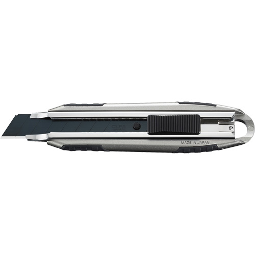 Knife with Auto-Lock, 18 mm, Carbon Steel, Heavy-Duty, Aluminum Handle Air Extreme Inc.