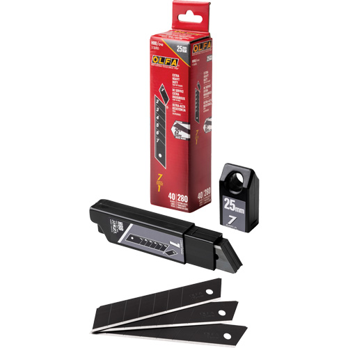 Ultra-Sharp Black Replacement Blades, Snap-Off Style Air Extreme Inc.