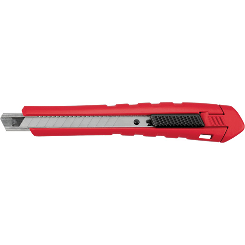 Couteau &agrave; lame cassable, 9 mm, Carbure, Prise en Caoutchouc/Polypropyl&egrave;ne Air Extreme Inc.