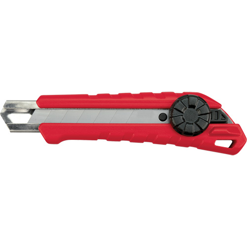 Snap-Off Knife, 18 mm, Carbide, Rubber/Polypropylene Handle Air Extreme Inc.
