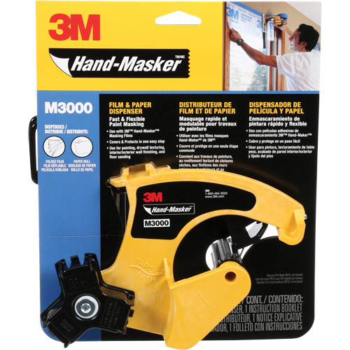 Hand Masker Dispenser, Heavy Duty, Fits Tape Width Of 51 mm (2") Air Extreme Inc.