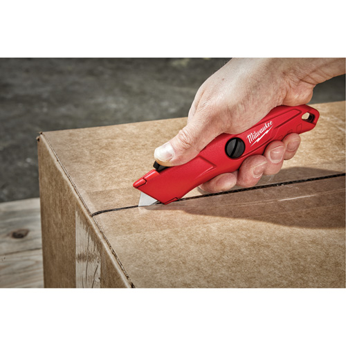 Self-Retracting Knife, 3/4", Steel, Metal Handle Air Extreme Inc.