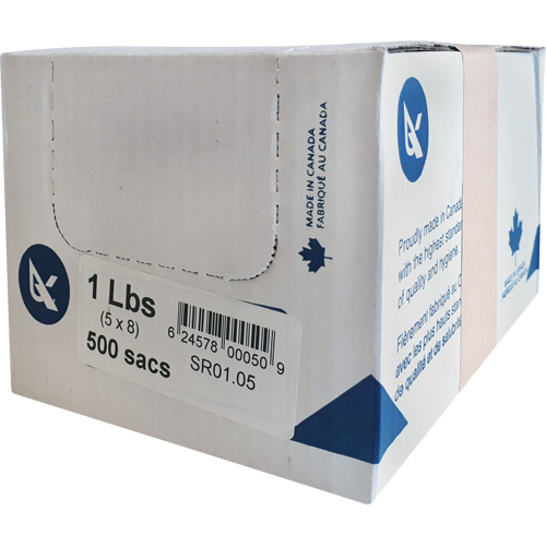SR Series Food Packaging Bulk Pound Bags, Open Top, 26" x 12", 0.85 mil Air Extreme Inc.