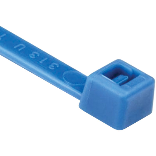 T Series Cable Ties, 8" Long, 50 lbs. Tensile Strength, Blue Air Extreme Inc.