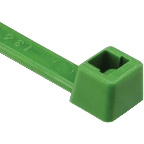 T Series Cable Ties, 8" Long, 50 lbs. Tensile Strength, Green Air Extreme Inc.