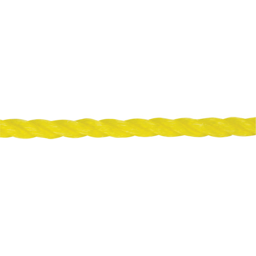 1/4" Braided Yellow Rope, Polypropylene, 1300' Air Extreme Inc.