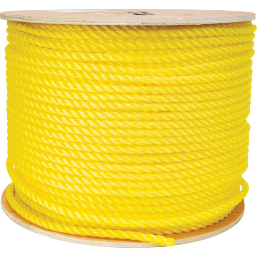 3/8" Braided Yellow Rope, Polypropylene, 630' Air Extreme Inc.