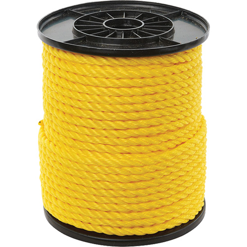 3/8" Yellow Twisted 3-Strand Rope, Polypropylene, 250' Air Extreme Inc.