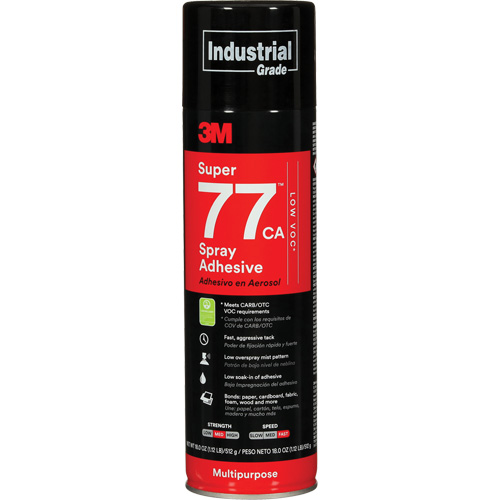 Super 77 Multi-Purpose Spray Adhesive, Aerosol Can Air Extreme Inc.