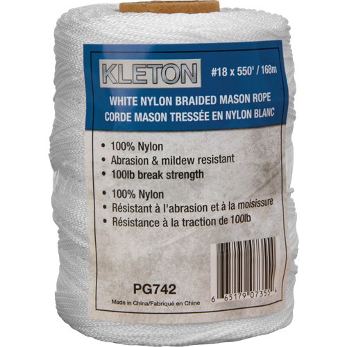 #18 Braided Mason Rope, Nylon, 550' Air Extreme Inc.