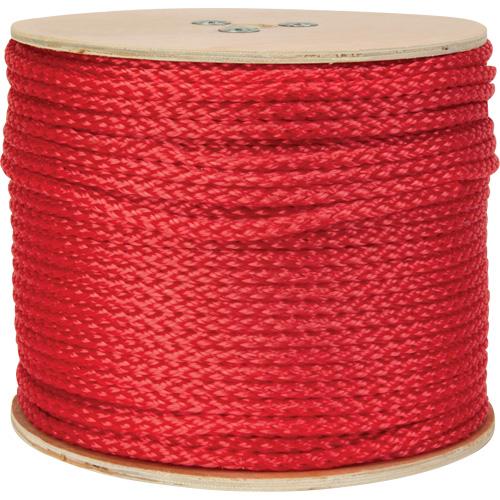 Corde rouge tress&eacute;e, Polypropyl&egrave;ne, 500' Air Extreme Inc.