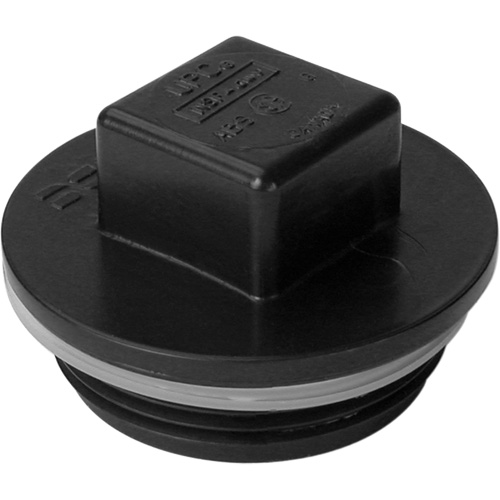 Bouchon filet&eacute;, Regard de nettoyage, 1-1/4" dia., Plastique Air Extreme Inc.