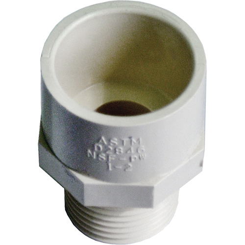 Adaptateur r&eacute;ducteur m&acirc;le, Noeud x MPT, 1/2" x 3/4" dia., PVC-C Air Extreme Inc.