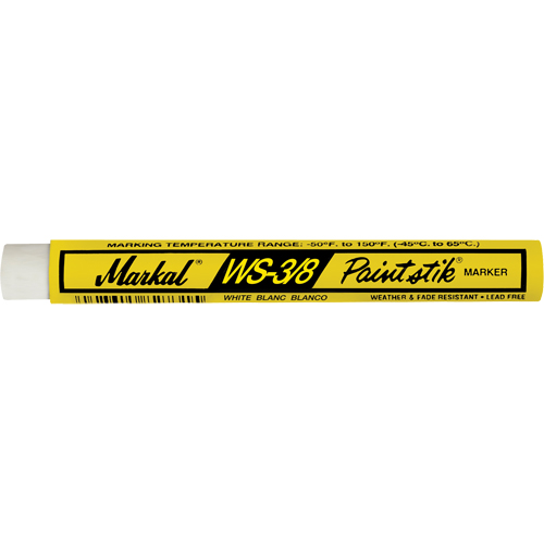 B&acirc;ton de peinture WS-3/8 Paintstik, B&acirc;ton plein, Blanc Air Extreme Inc.