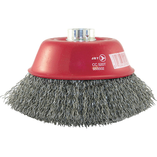 Brosse-boisseau &agrave; fils cr&ecirc;p&eacute;s en acier Air Extreme Inc.