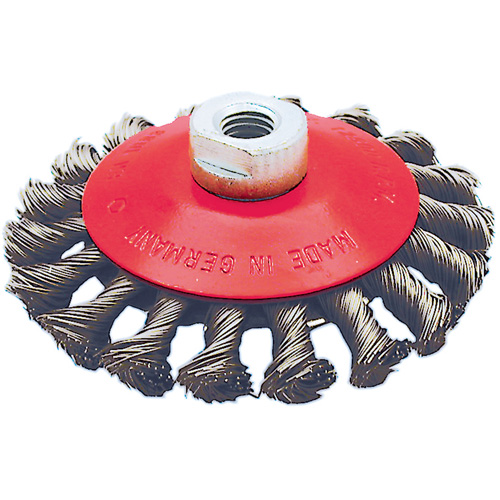 BK4520T Roue conique torsad&eacute;e &agrave; nuds, Dia. 4-1/2", Fils 0,02", Arbre 5/8"-11 Air Extreme Inc.