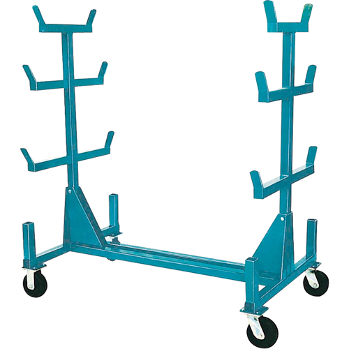 Supports mobiles pour tuyaux & barres, Acier, 34" la x 61" p x 58" h, Capacit&eacute; de 1000 lb Air Extreme Inc.