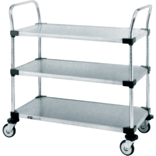 Chariots utilitaires pour service r&eacute;gulier, 3 Tiers, 24" la x 39" h x 24" p, Capacit&eacute; 500 lb Air Extreme Inc.