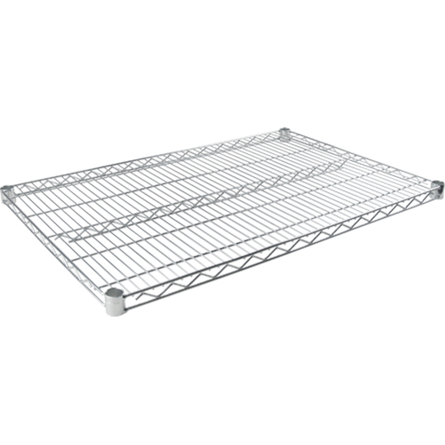 Standard-Duty Chromate Wire Shelf, 36" W x 18" D, 500 lbs. Capacity Air Extreme Inc.
