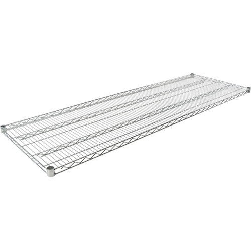 Tablette en treillis pour &eacute;tag&egrave;re robuste en treillis chromat&eacute;, 60" la x 24" p, Capacit&eacute; de 600 lb Air Extreme Inc.