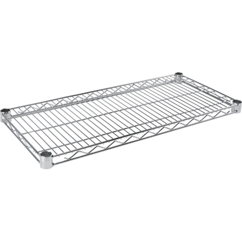 Standard-Duty Chromate Wire Shelf, 36" W x 14" D, 500 lbs. Capacity Air Extreme Inc.