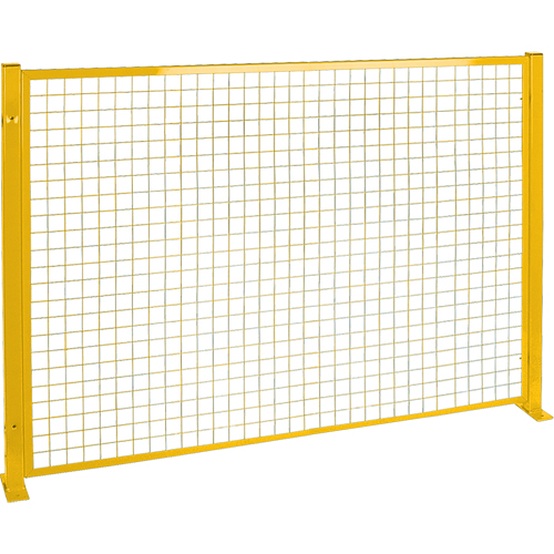Protecteur de p&eacute;rim&egrave;tre de style treillis, 4' h x 8' la, Jaune Air Extreme Inc.